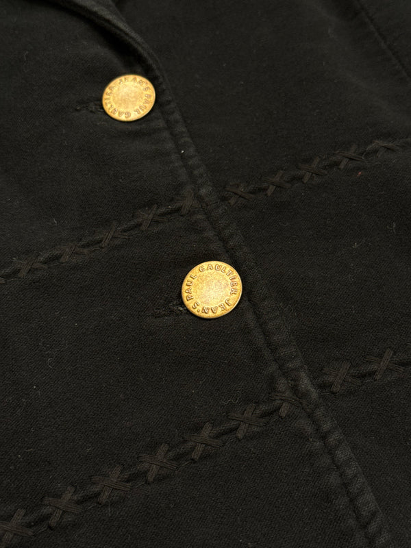 2000s Jean Paul Gaultier bull patch jacket