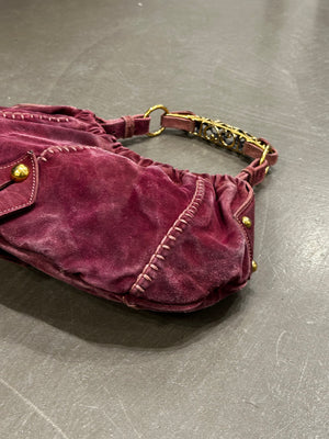 2000’s Yves Saint Laurent Mombasa bag with Sculptural Horn Handle