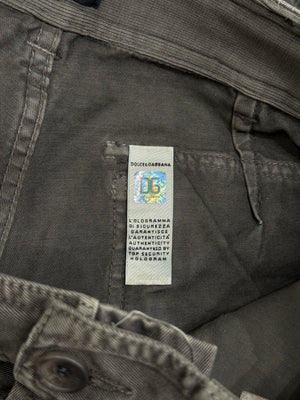 2000s Dolce & Gabbana multi pocket cargo pants
