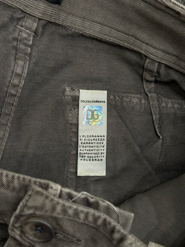 2000s Dolce & Gabbana multi pocket cargo pants