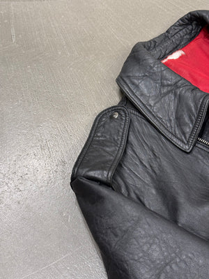 1990s Emporio Armani biker leather jacket