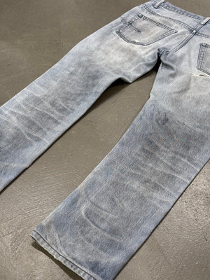 2000s Dior by Hedi Slimane faded jeans