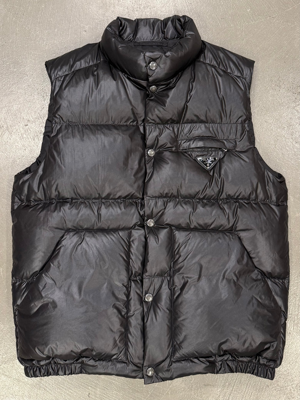 2000s Prada puffer vest