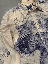 Load image into Gallery viewer, Jean Paul Gaultier dragon silk shirt
