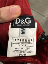 Load image into Gallery viewer, A/W2003 Dolce &amp; Gabbana lace-up D&amp;G radio skirt
