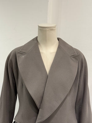 1990s Claude Montana double-breasted wool coat