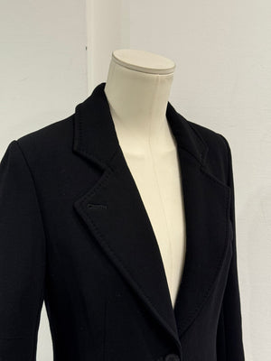 2000s Ann Demeulemeester long wool coat
