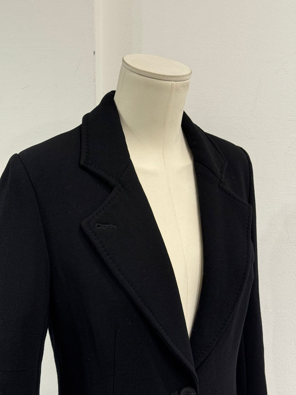 2000s Ann Demeulemeester long wool coat