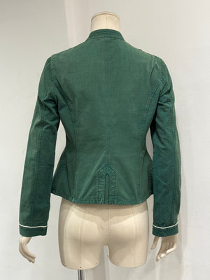 S/S2004 Miu Miu runway contrast trim tailored jacket