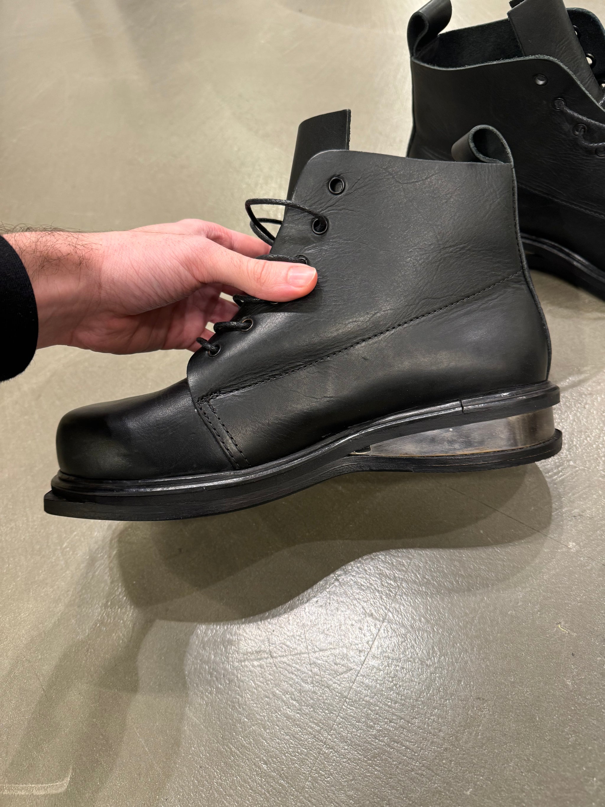 Dirk Bikkembergs boots with metal heel – elevated archives