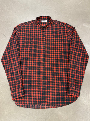 2016 Saint Laurent by Hedi Slimane check button-up shirt