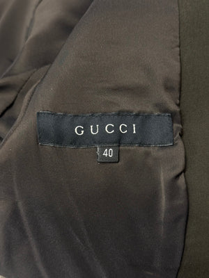 2000s Gucci by Tom Ford military tailored blazer