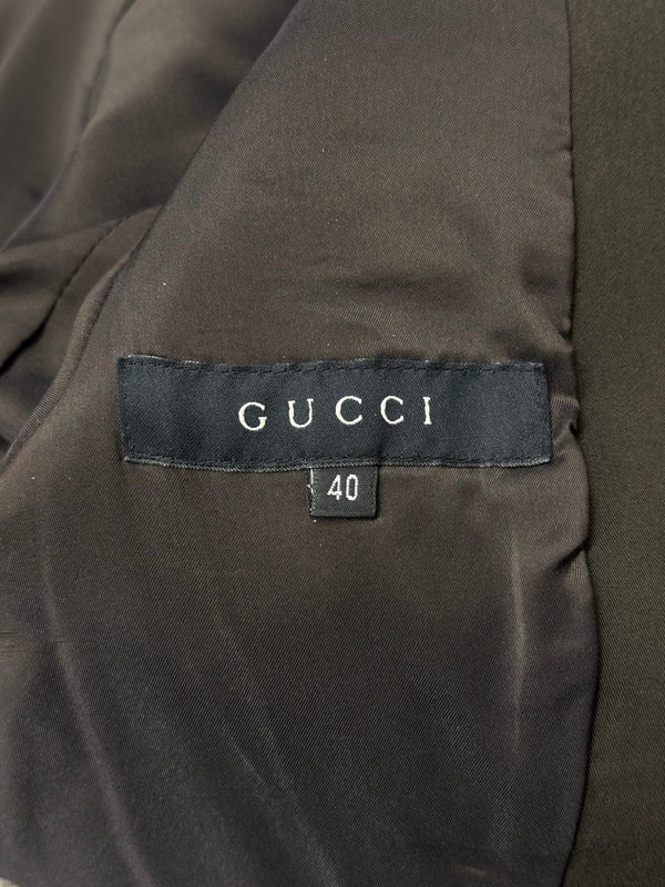 2000s Gucci by Tom Ford military tailored blazer