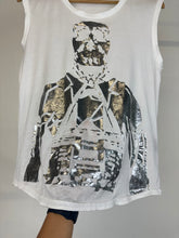 Load image into Gallery viewer, SS2004 Dior skeleton silver top
