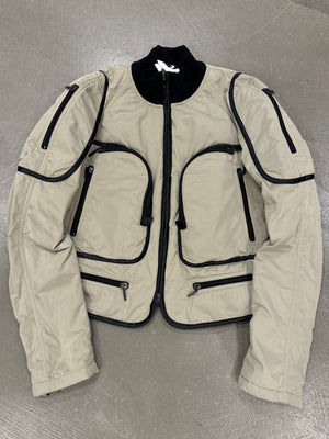 2000s Plein Sud cargo utility nylon jacket