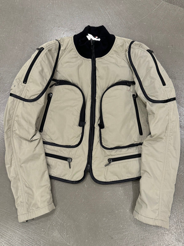 2000s Plein Sud cargo utility nylon jacket