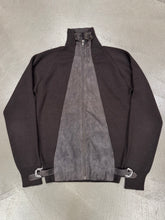 Load image into Gallery viewer, 2000s Gucci by Tom Ford hybrid suede cashmere jacket
