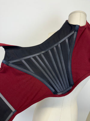 2000s Vivienne Westwood red corset top