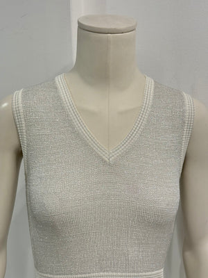 1990s Dolce & Gabbana embellished tank top