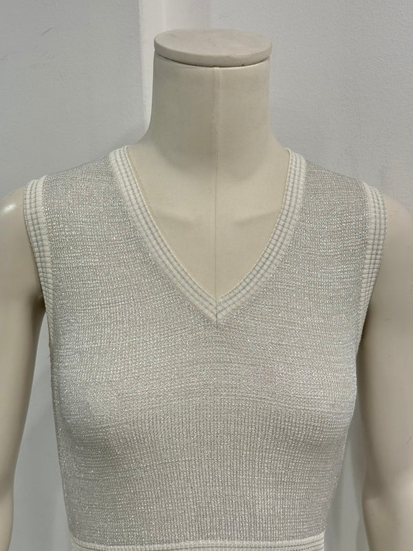 1990s Dolce & Gabbana embellished tank top