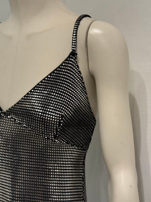 1990s Paco Rabanne iconic mini dress
