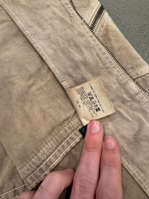 2001 Cavalli faded zipper light jacket