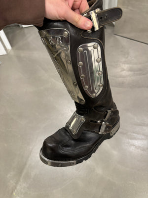 1990s Kadoya armored biker boots
