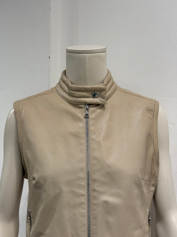 A/W2000 Prada biker leather vest