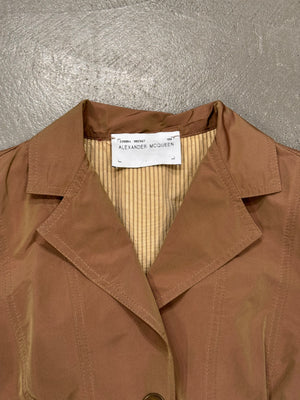 1990s Alexander McQueen iridescent blazer