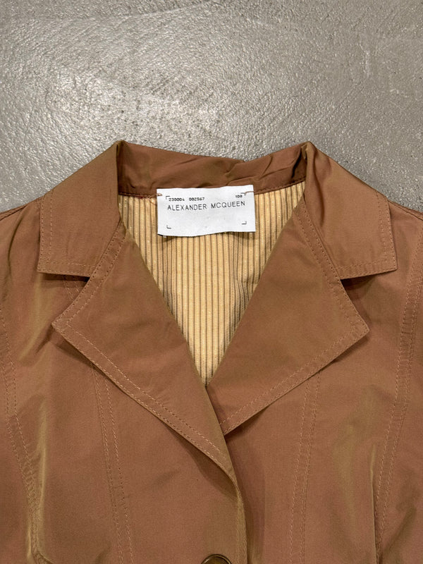 1990s Alexander McQueen iridescent blazer