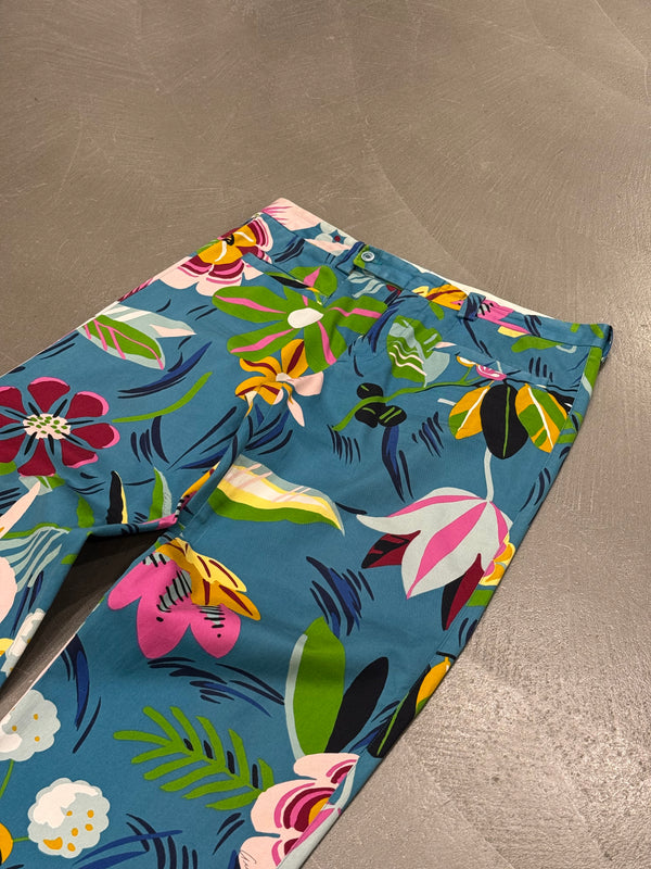 S/S1999 Gucci floral print trousers