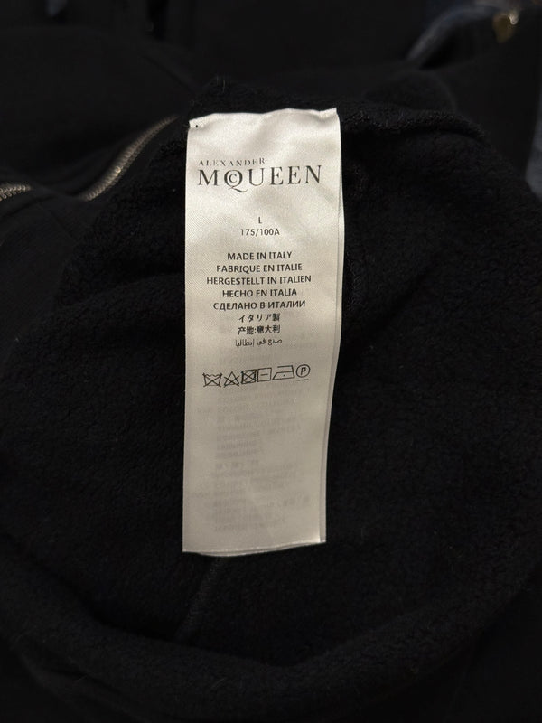 2020s Alexander McQueen multi-zip hoodie
