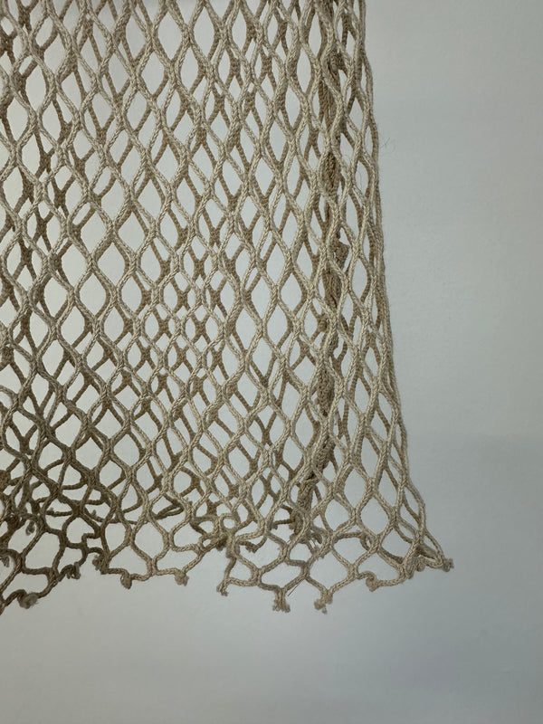 SS2002 Dolce & Gabbana J-Lo fishnet Swarovski top