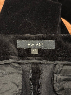 F/W2004 Gucci velvet flared pants