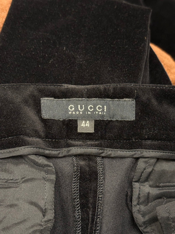F/W2004 Gucci velvet flared pants