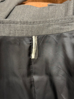 A/W2006 Dior by Hedi Slimane satin lapel tailored blazer