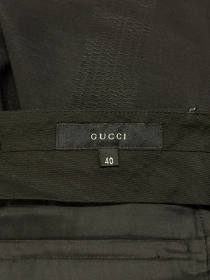 A/W2000 Gucci by Tom Ford flared textured pants