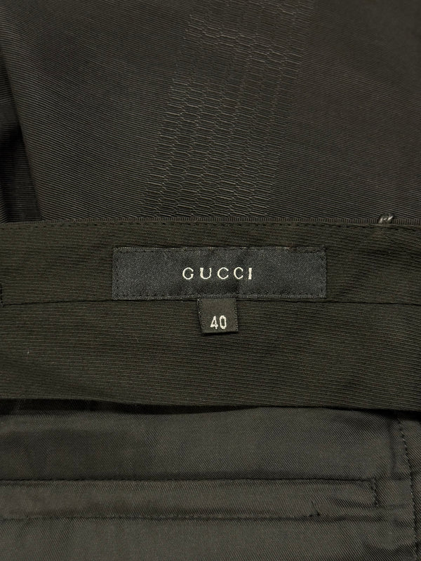 A/W2000 Gucci by Tom Ford flared textured pants