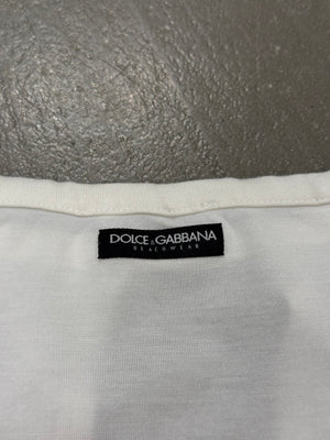 2000s Dolce & Gabbana Saint Tropez open-back top