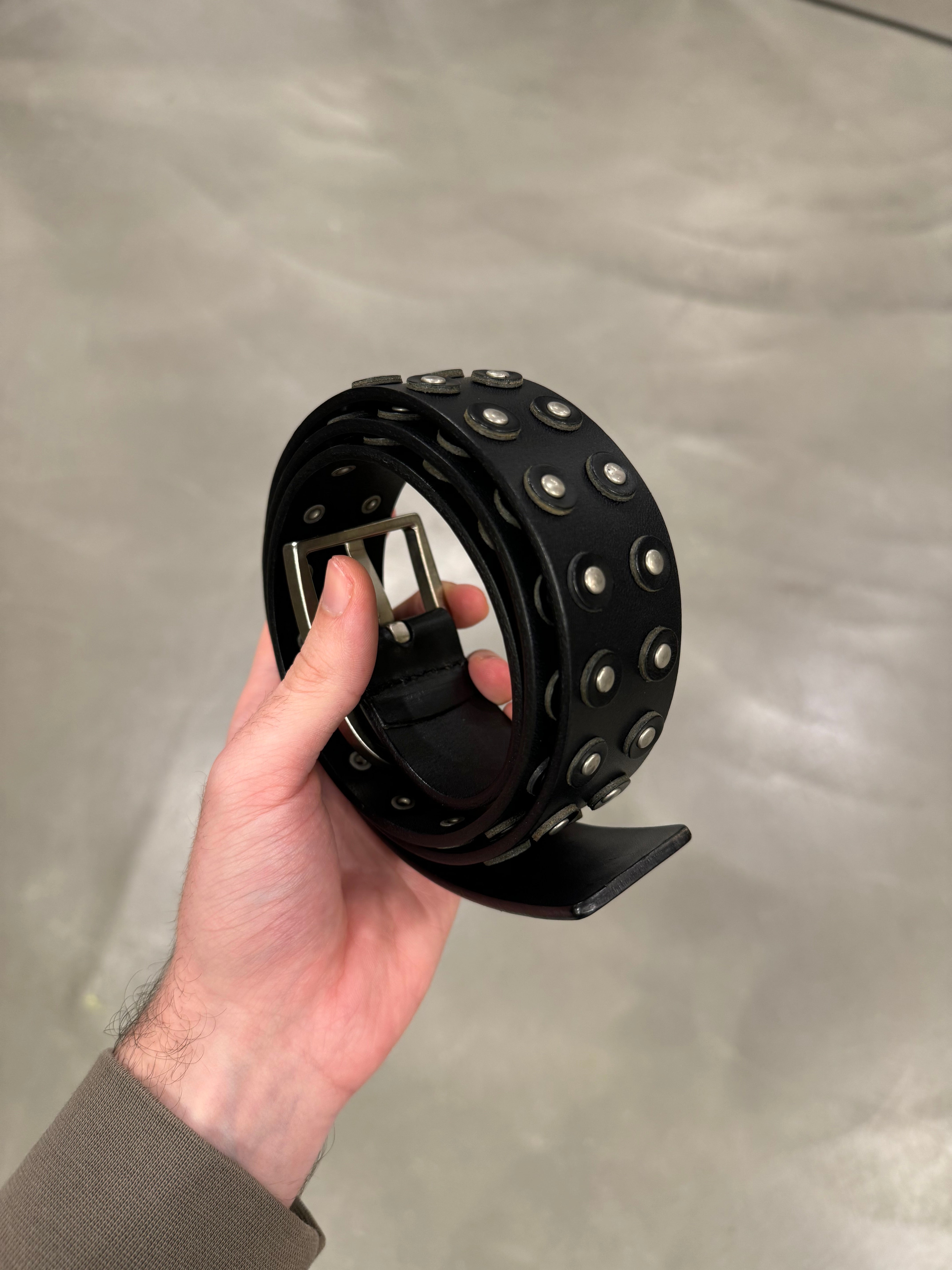 Dior Homme 03aw luster hedi slimane ベルト A/W 2003 Dior by Hedi Slimane luster studded belt