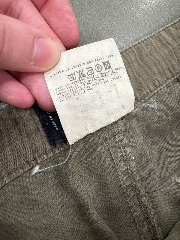 F/W 2003 Dolce & Gabbana  cargo carpenter army pants
