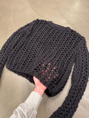 2000s Dries Van Noten fisherman open knit