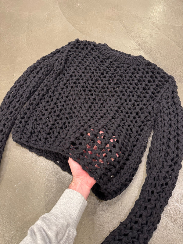 2000s Dries Van Noten fisherman open knit