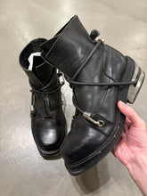 Load image into Gallery viewer, A/W 1996 Dirk Bikkembergs metal heel bungee cord boots
