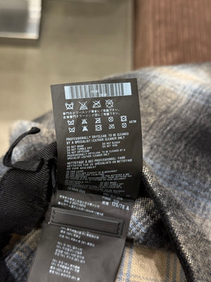 2011 Prada plaid tartan kilt mini skirt