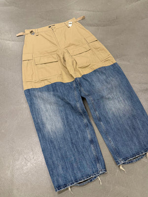 2023 Balenciaga hybrid baggy cargo jeans
