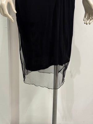 2008 Alexander McQueen double layer dress
