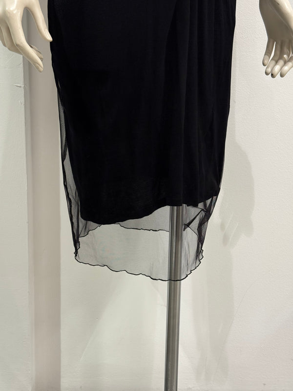2008 Alexander McQueen double layer dress