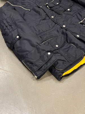 A/W2003 Dolce & Gabbana multi-zipper tornado cargo jacket