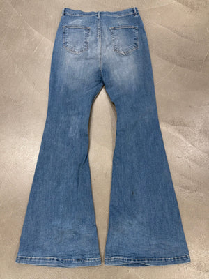 Rick Owens Bolan flare denim jeans